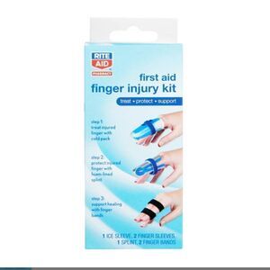 NEW Rite Aid Finger Injury Kit Athletic First Aid Kit Sports